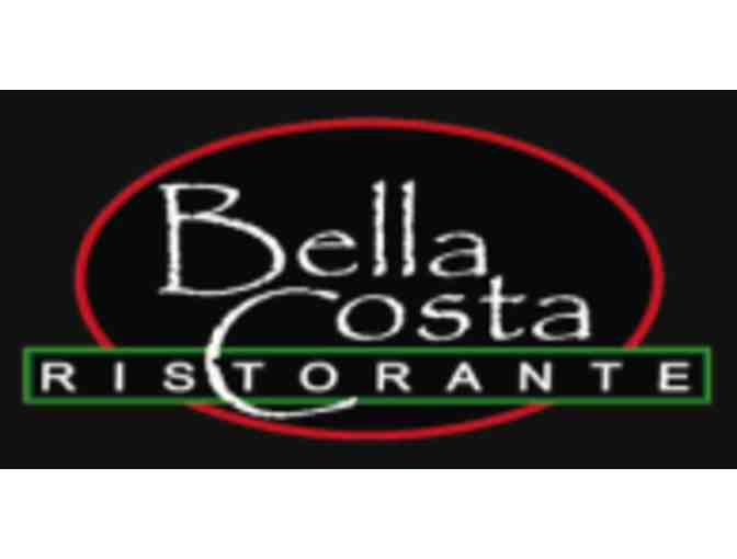 $25 Gift Certificate for Bella -Costa Restaurant