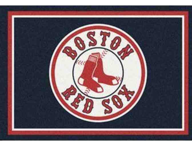 Area Carpet with Red Sox Logo