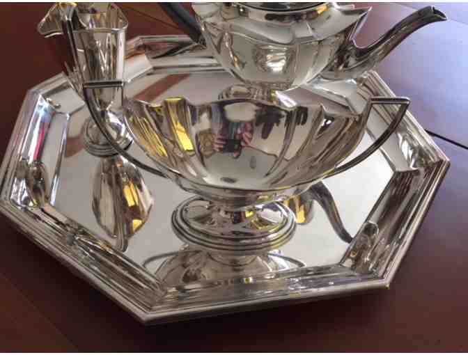 Silver plate tea service - possibly antique