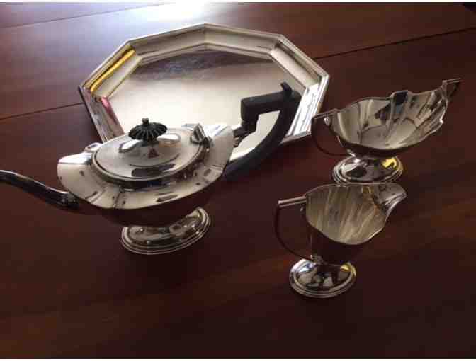 Silver plate tea service - possibly antique