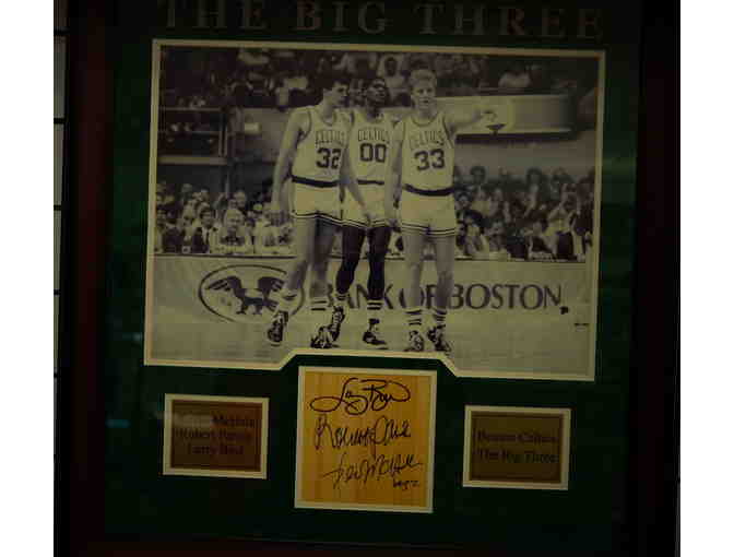 The Celtics Big Three - McHall - Parish - Bird