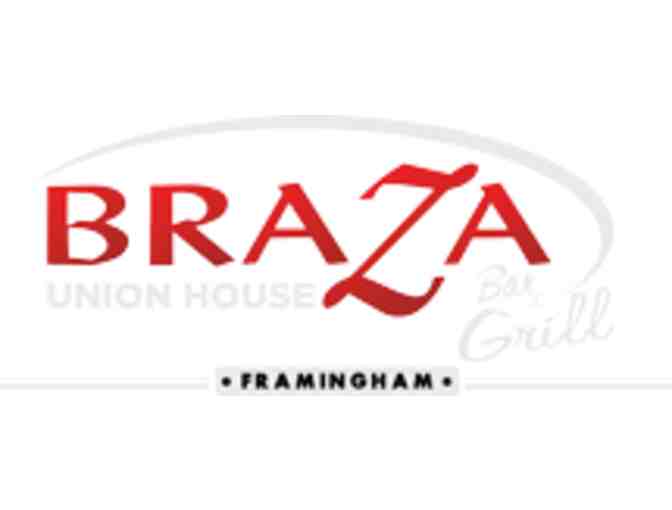 $25 Gift Certificate to Braza Bar & Grill Union House