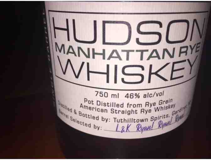 Bottle of Hudson Manhattan Rye Whiskey