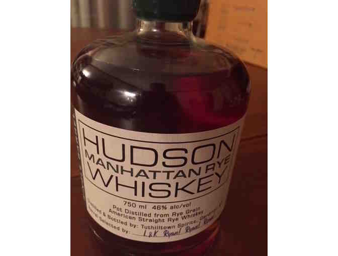 Bottle of Hudson Manhattan Rye Whiskey