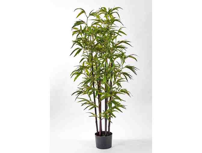 50" Artificial Bamboo Tree in a pot - Photo 1