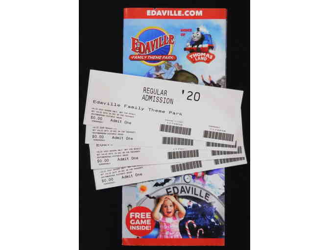 4 Admission Tickets to the Edaville Family Theme Park