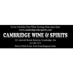 Cambridge Wine and Spirits / Morris