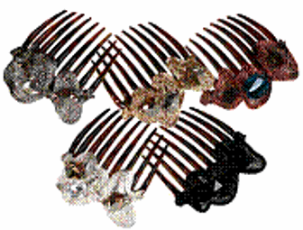 Collection of Exquisite Hair Accessories by Colette Malouf