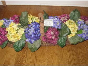 Hydrangea Basket from Town and Country Home