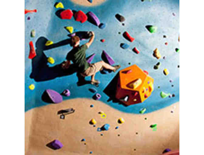 2 Climbing Passes to Central Rock Gym