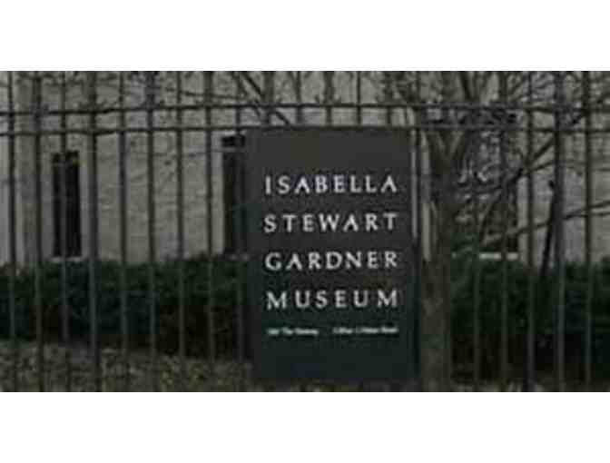 4 Passes to the Isabella Stewart Gardner Museum