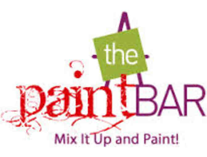 $50 Gift certificate to the Paint Bar