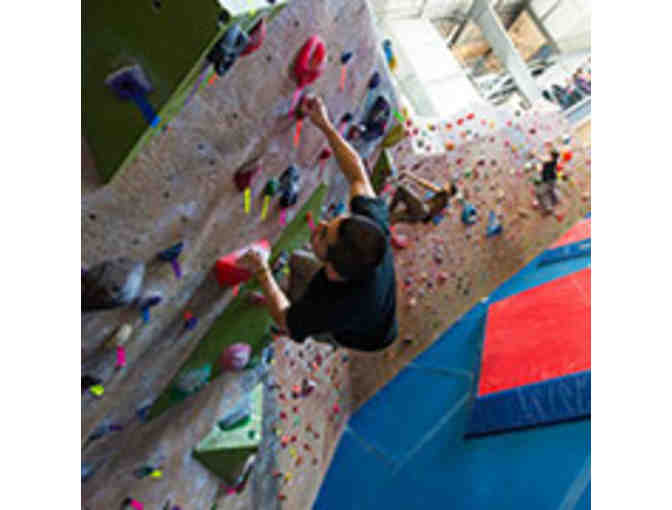 2 Climbing Passes to Central Rock Gym