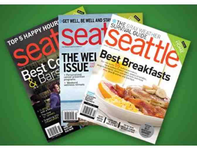 Seattle Magazine - One Year Subscription