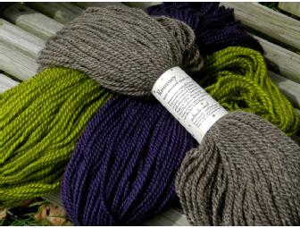 Pattern of Purple from Solitude Wool