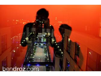 Artist Party with Pink Line on the HQ Terrace