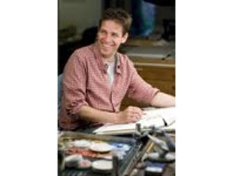 Peter De Seve's New Yorker Cover, ' Small Growers'. Signed Proof