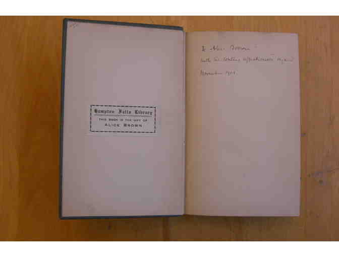 'The Tory Lover' Jewett Signed 1st Edition