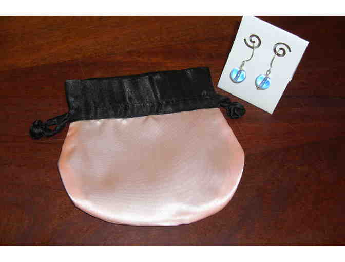 Handmade Glass Earrings by Sally Bowen