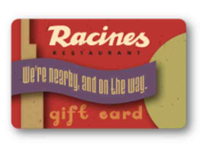 $35 gift card to Racines Restaurant (CO)