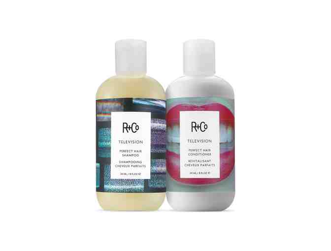 $50 Paul Morrison Colours Gift Card & R+Co Television Perfect Hair Shampoo + Conditioner