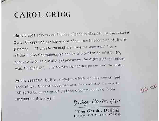 Framed Watercolor Print