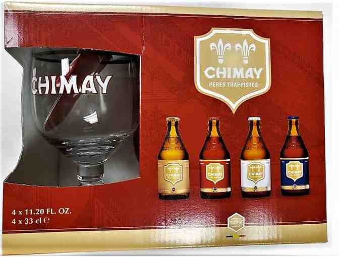 Chimay Sampler with Glasses