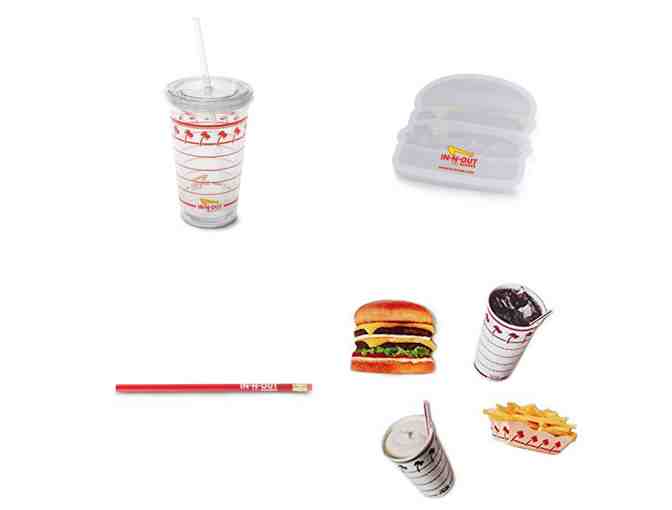 In-N-Out: Eight Meal Gift Cards and Lots of Swag