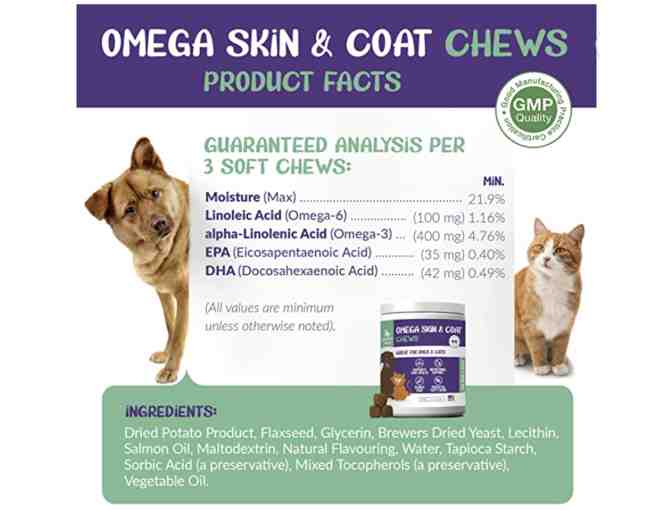 Swaggy Tails: Omega Skin and Coat Chews for Dogs and Cats (1 of 2)