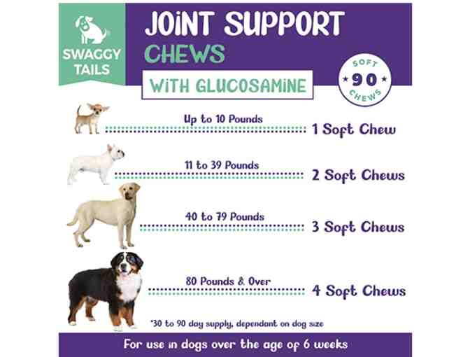 Swaggy Tails: Joint Support Chews for Dogs (2 of 2)