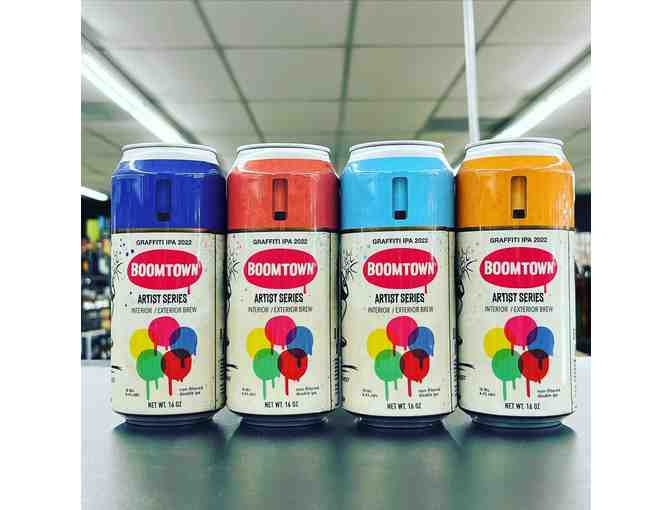 Boomtown Brewery: Graffiti IPA 2022 Artist Series 4-Pack