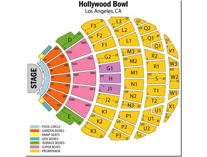 Boyz II Men with TLC at the Hollywood Bowl on July 29th, 2022