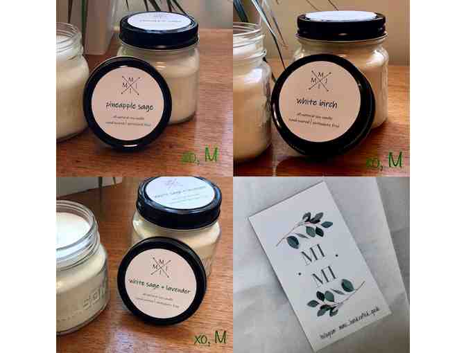 Mimi's Handcrafted Goods: Self Care Candle Gift Basket