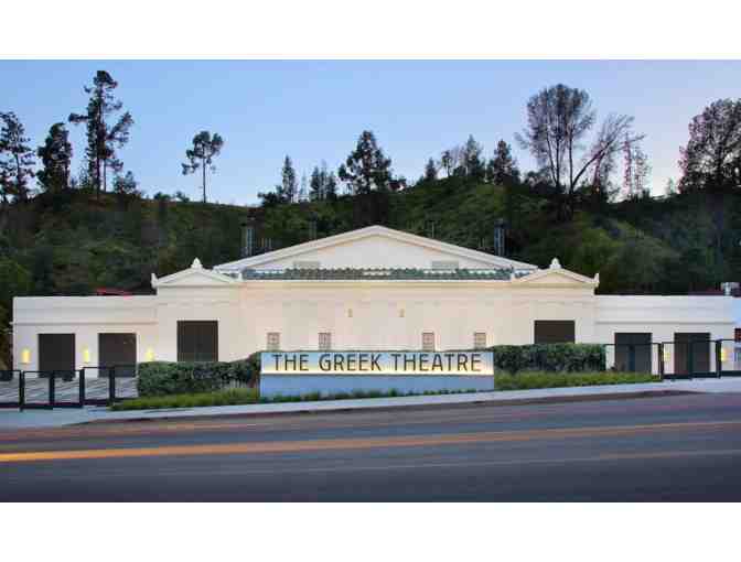 The Greek Theatre: Two Tickets with Redwood Deck Access and VIP Parking