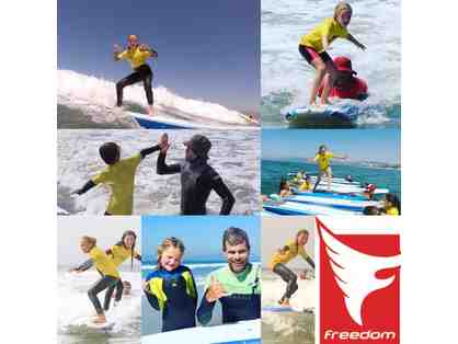 Freedom Surf Camp: One Day of Surf Camp for Three Kids