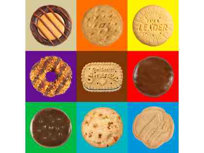 Girl Scout Cookies: Nine Boxes of Cookies