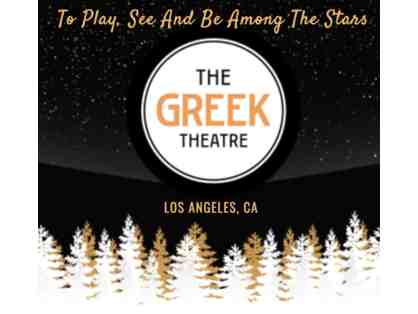 The Greek Theatre: Two Tickets with Redwood Deck Access and VIP Parking