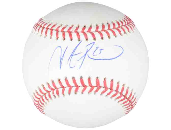 Steve Pearce Autographed Baseball