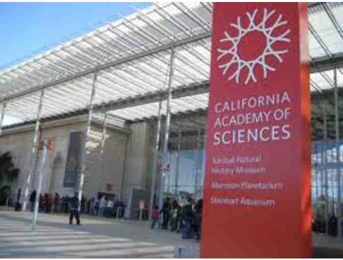 California Academy of Sciences - 4 Admission Tickets
