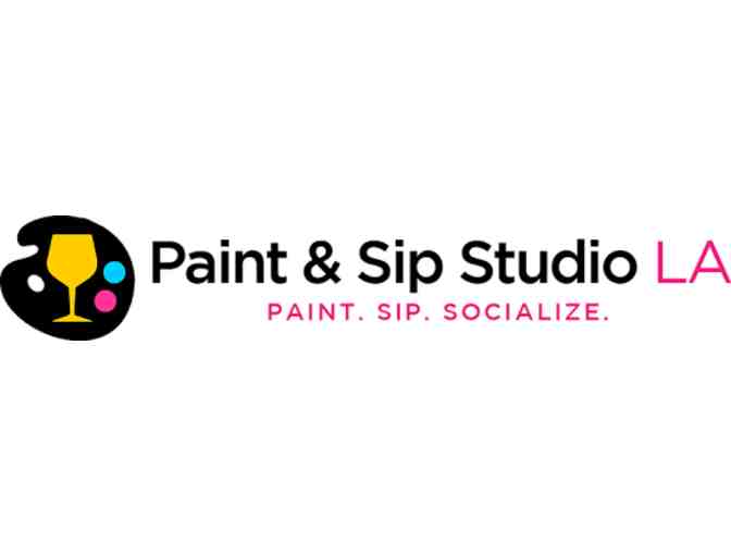 Paint & Sip Studio LA - $100 Gift Certificate