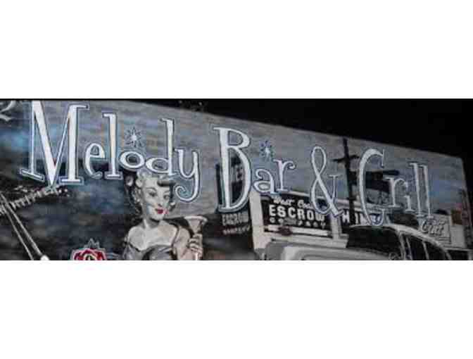 Melody Bar & Grill: $25 Gift Certificate #1