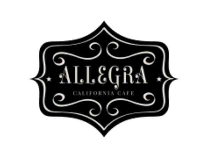 Allegra California Cafe - $25 Gift Certificate - Photo 1