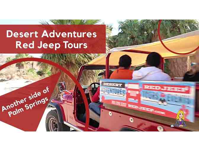 Desert Adventures Red Jeep Tour - $50 Gift Certificate for San Andreas Fault Jeep Tour* - Photo 1
