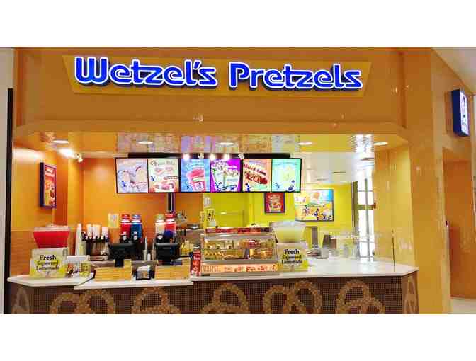Wetzel's Pretzels - 5 Pretzel Vouchers #1