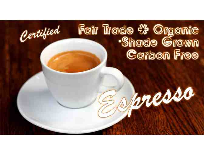 Coffee Connection - $20 Gift Card+Fair Trade Organic Whole Bean Coffee (Nordic Blend)