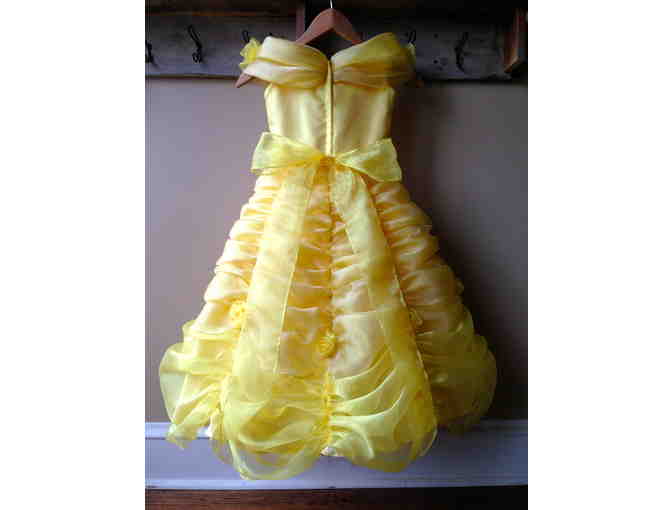 Belle (Beauty and the Beast) Couture Dress - size 5, Handmade by a Burr Grandma!