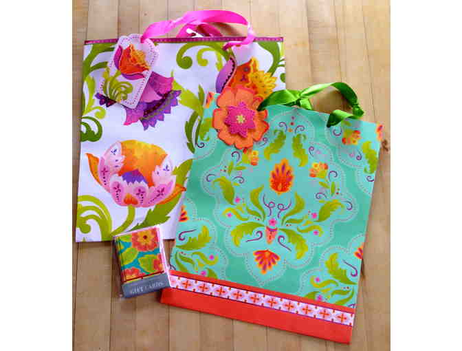 Anna Davis Designer package: Canvas Bag, Post-Its, 2 Gift Bags with Mini Cards and Cup