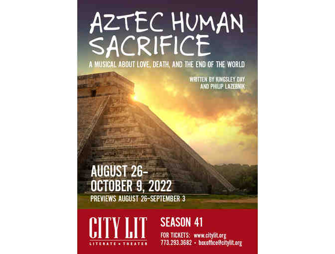 City Lit Literate Theater: 2 tickets