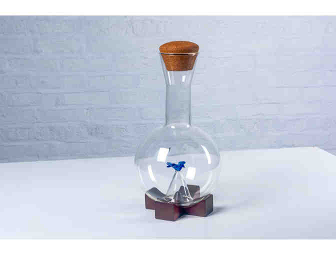 Wine Decanter in Handblown Glass by Michael Graves - Photo 1