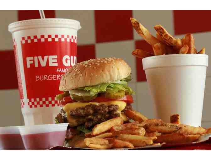 Five Guys - $25 in Gift Cards